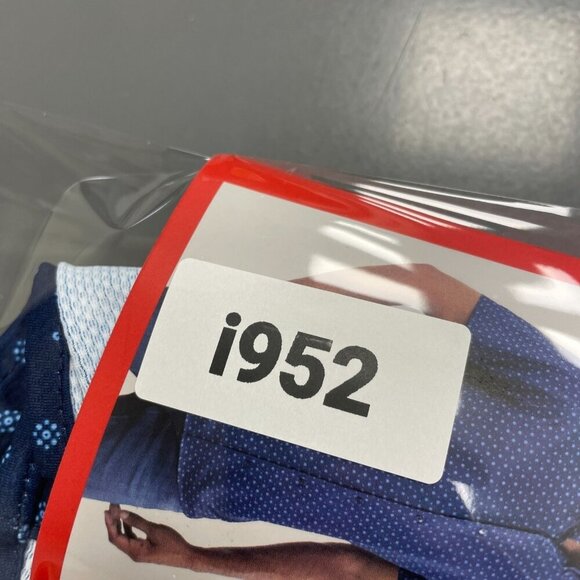 NEW Jachs New York Men's M Short Sleeve Button-Up Shirt Navy Blue - Picture 10 of 10